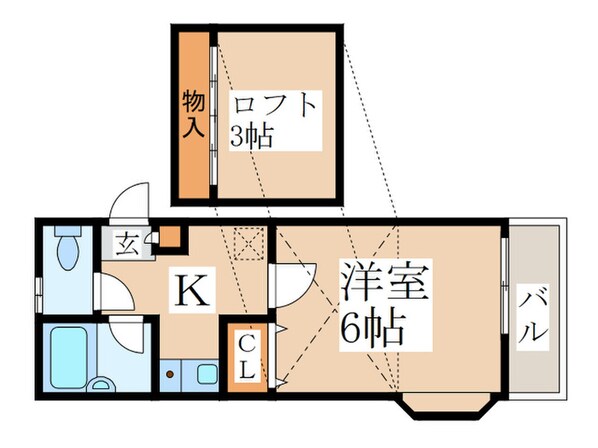 クレセントハイツ美園の物件間取画像